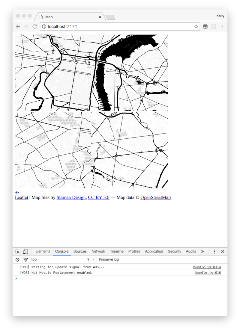 react-leaflet-disordered-tiles