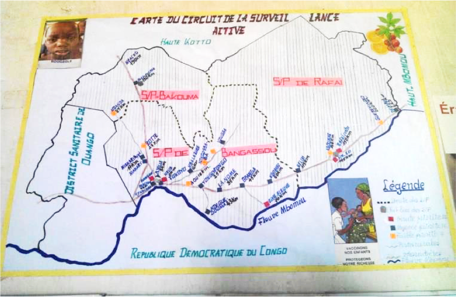 Example of map NGOs have access to in developing countries when OSM data is absent