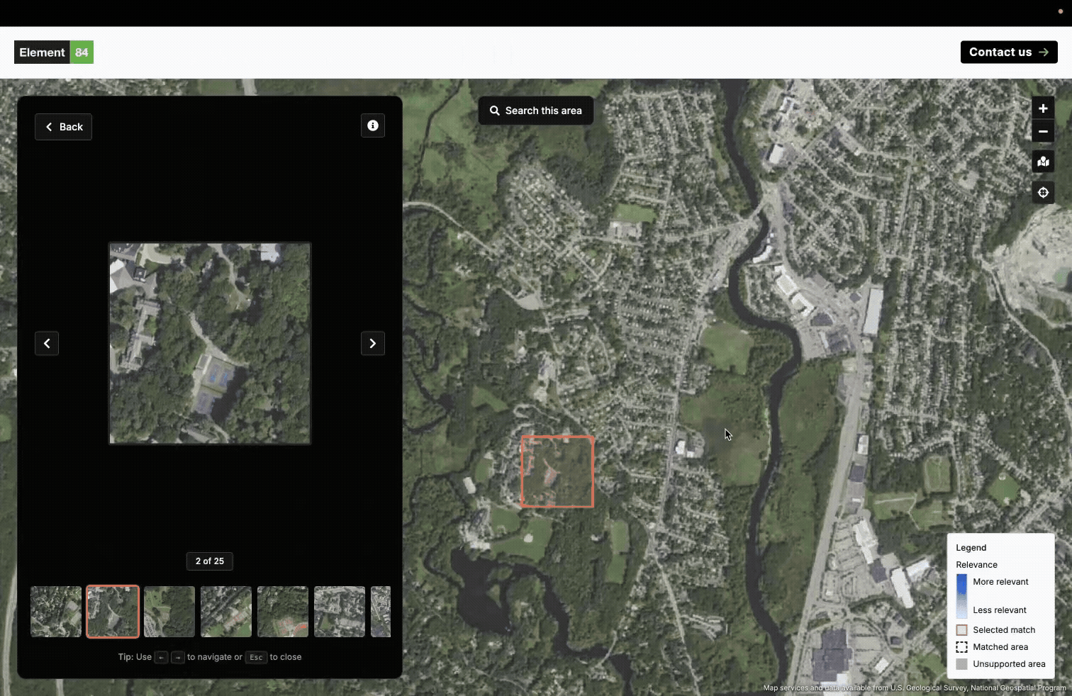 image1 a gif showing the new chip picker functionality where users can view LLM-generated captions. In the gif, a user is selecting various chips and reading the captions associated with them.