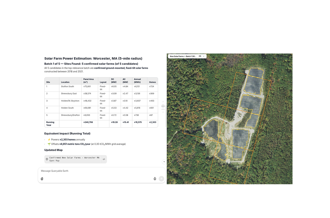 Introducing the new Agentic Queryable Earth: Conversational, Composable, and Traceable